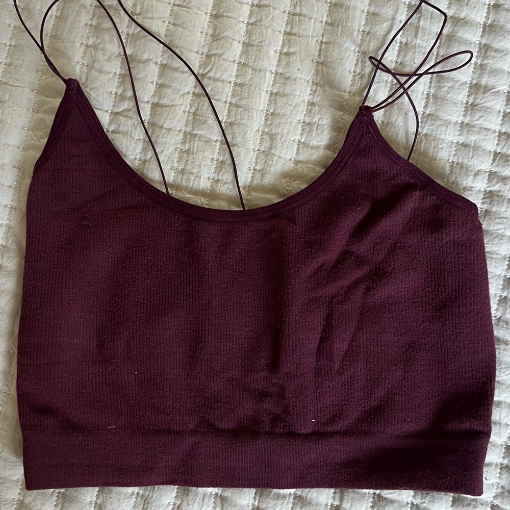 Urban Outfitters Deep Burgundy Camisole